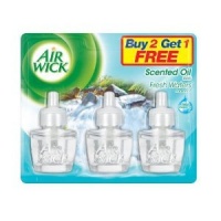 Air Wick Scented Oil Refill, Fresh Waters, 0.67 Ounce, 3 Count Air Wick Scented Oil Refill, Fresh Waters, 0.67 Ounce, 3 Count