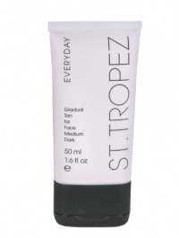 St. Tropez Everyday Moisturizer for Face, Medium to Dark, 1.6-Fluid Ounces Tube St. Tropez Everyday Moisturizer for Face, Medium to Dark, 1.6-Fluid Ounces Tube