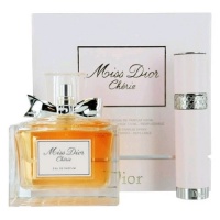 MISS DIOR (CHERIE) by Christian Dior SET-EDT SPRAY 3.4 OZ & EAU DE PARFUM REFILLABLE SPRAY .25 OZ MINI MISS DIOR (CHERIE) by Christian Dior SET-EDT SPRAY 3.4 OZ & EAU DE PARFUM REFILLABLE SPRAY .25 OZ MINI