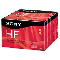Sony 5C90HFR 90-Minute HF Cassette Recorders 5-Brick Sony 5C90HFR 90-Minute HF Cassette Recorders 5-Brick