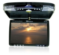XO Vision GX2148 9-Inch Wide Screen Overhead Monitor with Built-in DVD Player, USB and SD Card Inputs, and FM Transmitter XO Vision GX2148 9-Inch Wide Screen Overhead Monitor with Built-in DVD Player, USB and SD Card Inputs, and FM Transmitter