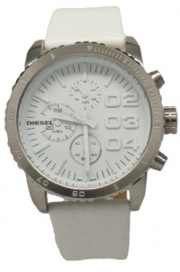 Diesel Chronograph White Leather Women's watch #DZ5330 Diesel Chronograph White Leather Women's watch #DZ5330
