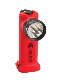 Streamlight 90540 Survivor 6-3/4-Inch LED Flashlight, Right Angle Light, Orange