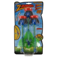 Zing 3 Suction Cup Arrows Replacement, Black and Green Zing 3 Suction Cup Arrows Replacement, Black and Green