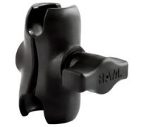 RAM Mounts RAM Composite Short Double Socket Arm for 1in. Ball Bases RAP-B-201U-A RAM Mounts RAM Composite Short Double Socket Arm for 1in. Ball Bases RAP-B-201U-A