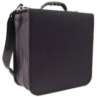 C&E CNE62351 288-Disc CD/DVD Vinyl Carrying Case (Black) - ENJ32288 C&E CNE62351 288-Disc CD/DVD Vinyl Carrying Case (Black) - ENJ32288
