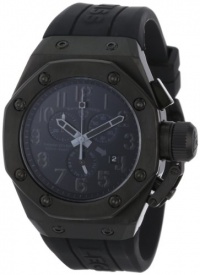 Swiss Legend Men's 10541-BLK Trimix Diver Black Rubber Watch