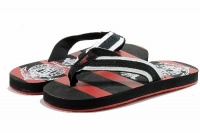 Polo Ralph Lauren Boy's Fashion Sandal Waayler Thong Shoes (3, Black/Red) Polo Ralph Lauren Boy's Fashion Sandal Waayler Thong Shoes (3, Black/Red)