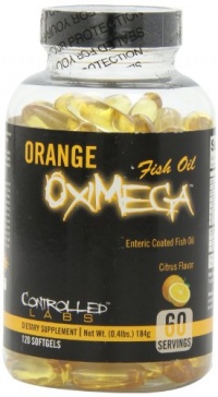 Controlled Labs Orange Oximega Fish Oil, Citrus Flavor, 120 SoftGels Controlled Labs Orange Oximega Fish Oil, Citrus Flavor, 120 SoftGels