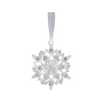 Reed & Barton Lunt Jeweled Snowflake Ornament, 3-Inch Reed & Barton Lunt Jeweled Snowflake Ornament, 3-Inch