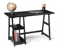 Convenience Concepts 90107 Trestle Desk, Black Convenience Concepts 90107 Trestle Desk, Black
