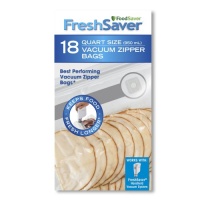 FoodSaver 18 Quart-sized Vacuum Zipper Bags FoodSaver 18 Quart-sized Vacuum Zipper Bags