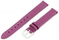 Hadley-Roma Women's LSL725RP 120 12-mm Purple Java Lizard Grain Watch Strap Hadley-Roma Women's LSL725RP 120 12-mm Purple Java Lizard Grain Watch Strap