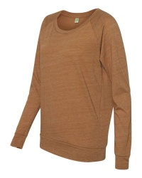Alternative Women's Slouchy Pullover, Eco True Rust, X-Large Alternative Women's Slouchy Pullover, Eco True Rust, X-Large