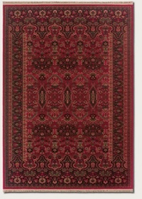 Couristan 7686/1893 Kashimar Kerman Vase Area Rugs, 7-Feet 10-Inch by 11-Feet 4-Inch, Brick Red Couristan 7686/1893 Kashimar Kerman Vase Area Rugs, 7-Feet 10-Inch by 11-Feet 4-Inch, Brick Red
