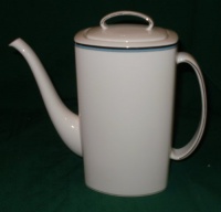 Lenox Kate Spade Coffee Pot Server Library Lane Aqua Lenox Kate Spade Coffee Pot Server Library Lane Aqua