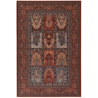 Couristan Timeless Treasures 4325/0300 Vintage Baktiari Area Rug - Burgundy Couristan Timeless Treasures 4325/0300 Vintage Baktiari Area Rug - Burgundy