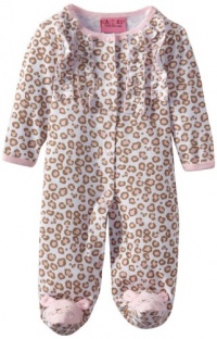 Carter's Watch the Wear Baby-Girls Newborn Kitten Leopard Coverall, Light Pink, 6-9 Months Carter's Watch the Wear Baby-Girls Newborn Kitten Leopard Coverall, Light Pink, 6-9 Months
