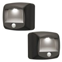Mr. Beams MB522 Battery Operated Indoor/Outdoor Motion-Sensing LED Step/Stair Light, Brown, 2-Pack Mr. Beams MB522 Battery Operated Indoor/Outdoor Motion-Sensing LED Step/Stair Light, Brown, 2-Pack