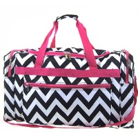 Chevron Print Large 22 Duffle Travel Luggage Bag Dance Cheer Chevron Print Large 22 Duffle Travel Luggage Bag Dance Cheer