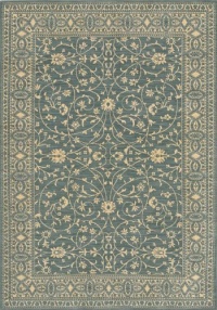 English Manor Somerset Lane Blue Rug Rug Size: Runner 2'6 x 8' English Manor Somerset Lane Blue Rug Rug Size: Runner 2'6 x 8'