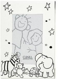 Cunill Silver Baby Zoo Handcrafted Frame for 4 by 6-Inch Photograph, Silver Plate Cunill Silver Baby Zoo Handcrafted Frame for 4 by 6-Inch Photograph, Silver Plate