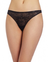 Calvin Klein Women's Shimmy Thong Panty, Charcoal, Medium Calvin Klein Women's Shimmy Thong Panty, Charcoal, Medium