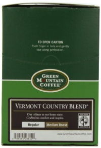 Green Mountain Coffee, Vermont Country Blend, K-Cup Portion Pack for Keurig Brewers 24-Count Green Mountain Coffee, Vermont Country Blend, K-Cup Portion Pack for Keurig Brewers 24-Count