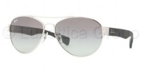Ray-Ban 0RB3491 003/11 Aviator Sunglasses,Silver & Black,59 mm Ray-Ban 0RB3491 003/11 Aviator Sunglasses,Silver & Black,59 mm