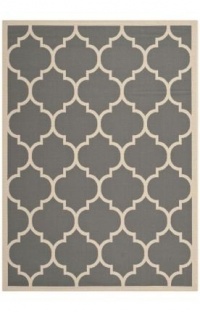Safavieh CY6914-246 Courtyard Collection Indoor/Outdoor Area Rug, 2-Feet by 3-Feet 7-Inch, Anthracite and Beige Safavieh CY6914-246 Courtyard Collection Indoor/Outdoor Area Rug, 2-Feet by 3-Feet 7-Inch, Anthracite and Beige