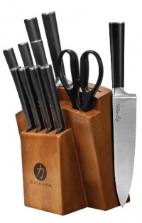 Ginsu 07132 12-Piece Chikara Signature Series Cutlery Block Knife Set Ginsu 07132 12-Piece Chikara Signature Series Cutlery Block Knife Set