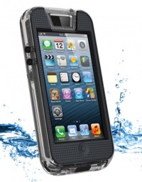iContact Waterproof Case for iPhone 5/5S - Retail Packaging - Clear/Black iContact Waterproof Case for iPhone 5/5S - Retail Packaging - Clear/Black