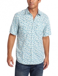Cubavera Men's Short Sleeve Floral Liberty Print Shirt Cubavera Men's Short Sleeve Floral Liberty Print Shirt