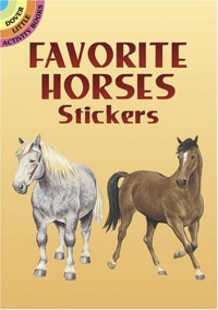 Favorite Horses Stickers (Dover Little Activity Books Stickers)