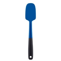 OXO Good Grips Silicone Spoon Spatula, Medium, Blue OXO Good Grips Silicone Spoon Spatula, Medium, Blue