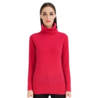 Honeystore Women's Turtleneck Long Sleeve Slit At Sides 100% Cashmere Sweaters Rose Large Honeystore Women's Turtleneck Long Sleeve Slit At Sides 100% Cashmere Sweaters Rose Large