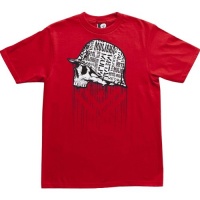 Metal Mulisha Negative Youth Boys Short-Sleeve Casual T-Shirt/Tee - Red / Large Metal Mulisha Negative Youth Boys Short-Sleeve Casual T-Shirt/Tee - Red / Large