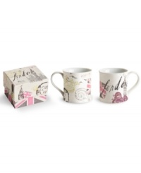 Take a sip and feel transported. The Union Jack, Big Ben and royal crown infuse this porcelain mug with the inherent loveliness of London. With a coordinating gift box, from Rosanna. Take a sip and feel transported. The Union Jack, Big Ben and royal crown infuse this porcelain mug with the inherent loveliness of London. With a coordinating gift box, from Rosanna.