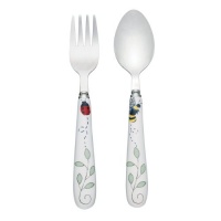 Lenox Butterfly Meadow Baby Feeding Set with Spoon and Fork Lenox Butterfly Meadow Baby Feeding Set with Spoon and Fork