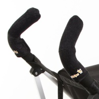 City Grips Double Bar Grip Covers, Just Black City Grips Double Bar Grip Covers, Just Black