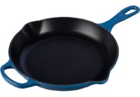Le Creuset LS2024-2359 Signature Iron Handle Skillet, 9-Inch, Marseille Le Creuset LS2024-2359 Signature Iron Handle Skillet, 9-Inch, Marseille