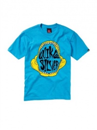 Quiksilver - Boys Attack Bt0 We1 T-Shirt, Size: X-Large, Color: Reef Blue Quiksilver - Boys Attack Bt0 We1 T-Shirt, Size: X-Large, Color: Reef Blue