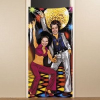 Vinyl Disco 70's Party Prop Photo Door Banner Poster Decoration Vinyl Disco 70's Party Prop Photo Door Banner Poster Decoration