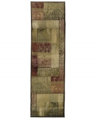 Awash in color. The Generations Collection features the latest fall hues with panels of soft sage to deep burgundy set against a neutral background. Cross-woven in stain-resistant polypropylene, adding a contemporary note to any room. Awash in color. The Generations Collection features the latest fall hues with panels of soft sage to deep burgundy set against a neutral background. Cross-woven in stain-resistant polypropylene, adding a contemporary note to any room.