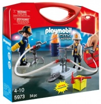 Playmobil Carrying Case Firemen Playmobil Carrying Case Firemen