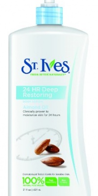 St. ives body lotion, deep restoring 24 hour moisture, 21oz St. ives body lotion, deep restoring 24 hour moisture, 21oz