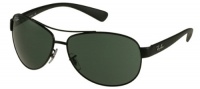 Ray Ban RB3386 Sunglasses - 006/71 Matte Black (Gray Green Lens) - 67mm Ray Ban RB3386 Sunglasses - 006/71 Matte Black (Gray Green Lens) - 67mm