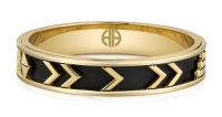 House of Harlow 1960 14k Yellow Gold-Plated Aztec Bangle, 8 House of Harlow 1960 14k Yellow Gold-Plated Aztec Bangle, 8