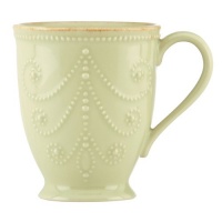 Lenox French Perle Mug, Pistachio Lenox French Perle Mug, Pistachio