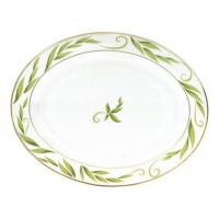 Bernardaud Frivole Oval Platter 15 In Bernardaud Frivole Oval Platter 15 In